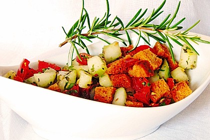 Italienischer Brotsalat - Panzanella speciale 1