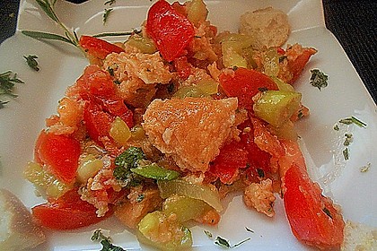 Italienischer Brotsalat - Panzanella speciale 7