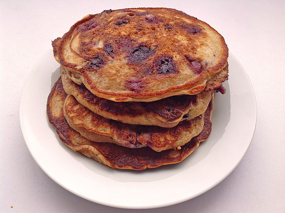 DinkelBlueberryPancakes (Rezept mit Bild) von MarleneZ Chefkoch.de