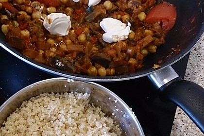 Kichererbsen-Auberginen-Pfanne 23