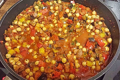 Kichererbsen-Auberginen-Pfanne 26