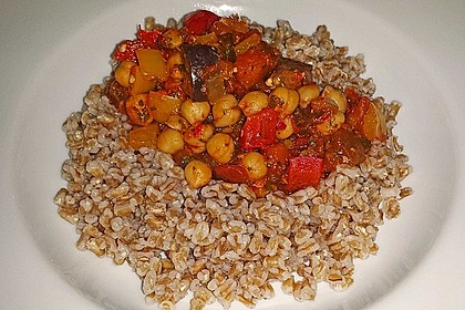 Kichererbsen-Auberginen-Pfanne 17