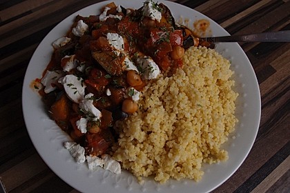 Kichererbsen-Auberginen-Pfanne 19
