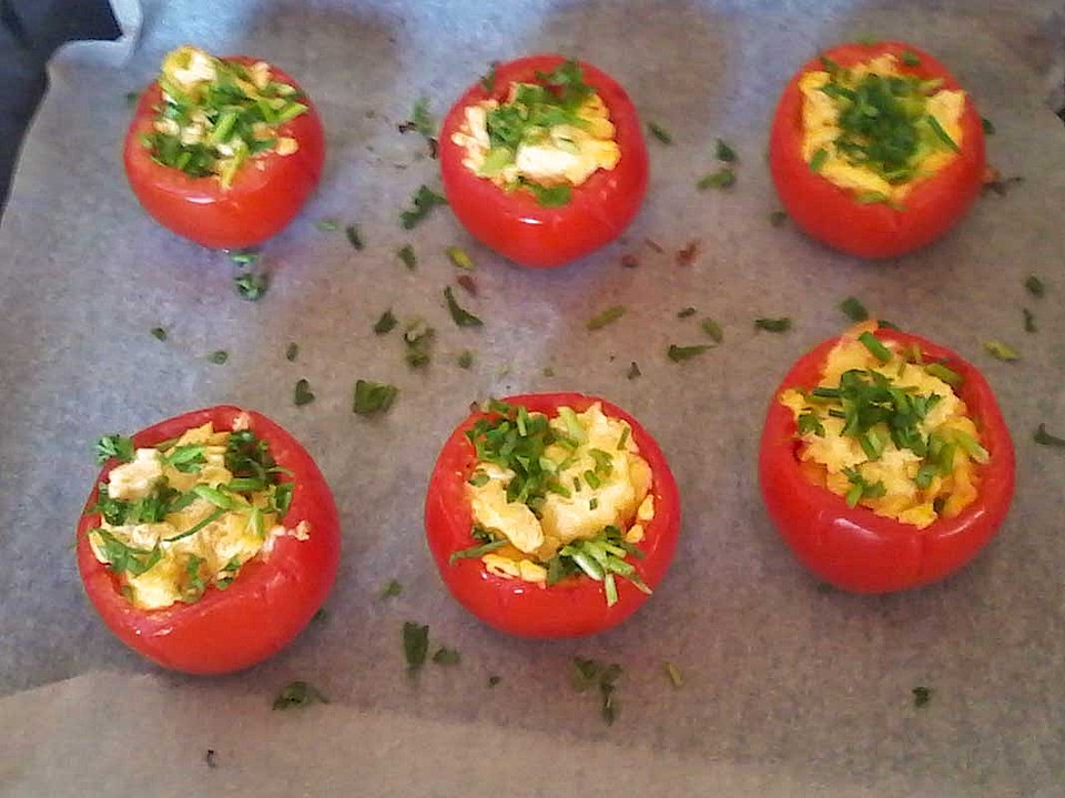 Gefüllte Tomaten (Rezept mit Bild) von QueenBrüh | Chefkoch.de