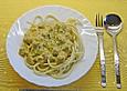 Rahm - Ragout mit Spaghetti
