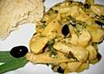 Puten - Geschnetzeltes in Salbei - Knoblauch - Sauce