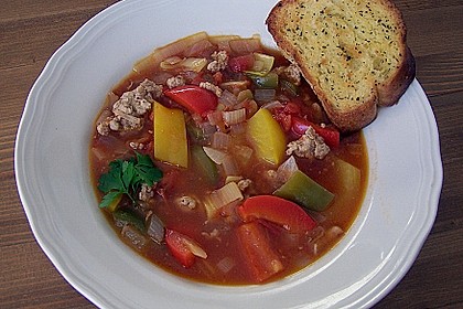 Pikante Senfsuppe