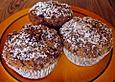 Banana + Schokolade + Marzipan Muffins