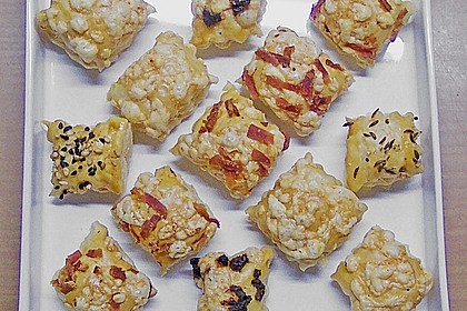 Bl&auml;tterteigh&auml;ppchen herzhaft