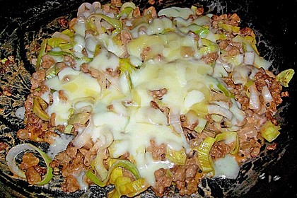 Porree - Hackfleisch 8