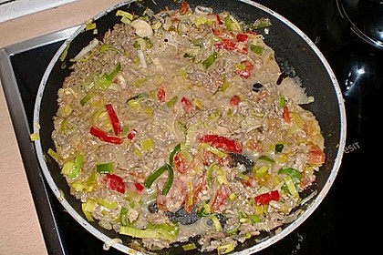 Porree - Hackfleisch 6