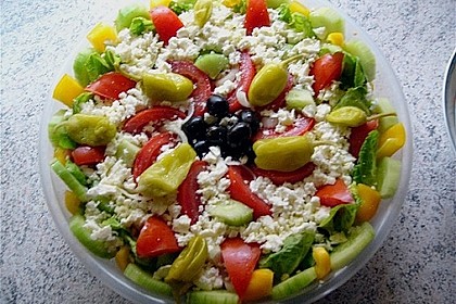 Griechischer Bauernsalat 1