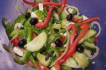 Griechischer Bauernsalat 7