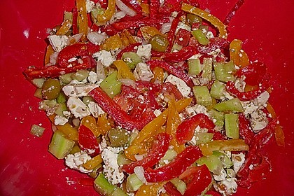 Griechischer Bauernsalat 8