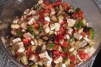 Griechischer Bauernsalat 9