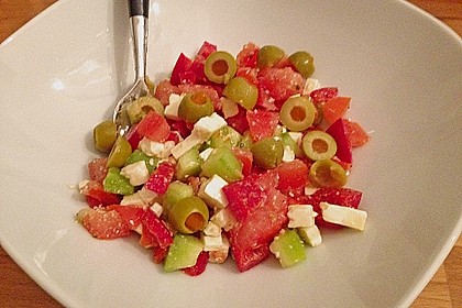 Griechischer Bauernsalat 10