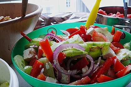 Griechischer Bauernsalat 11