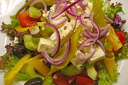 Griechischer Bauernsalat 15