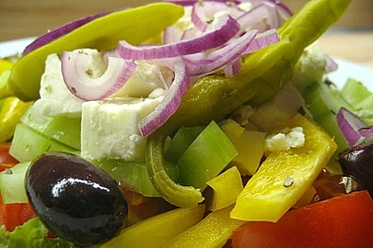 Griechischer Bauernsalat 16