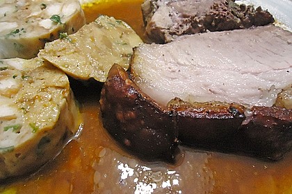 Klassischer bayerischer Schweinekrustenbraten 2