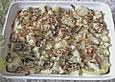 Kohlrabi - Auflauf mit Champignons