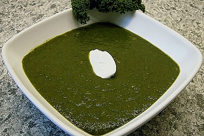 Grünkohl - Cremesüppchen 1