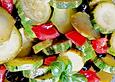Zucchini - Salat
