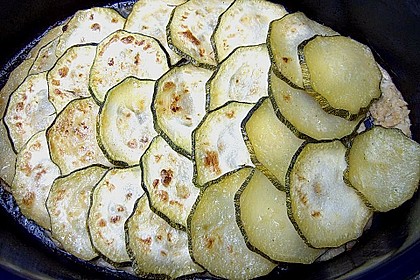 Fisch mit Zucchinischuppen 3