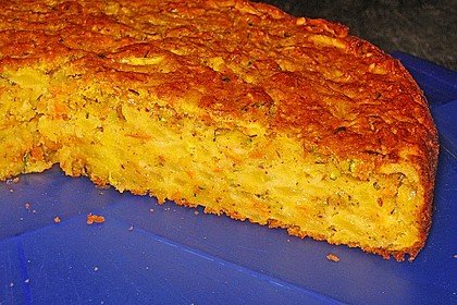 Möhren - Zucchini - Apfel - Kuchen 6