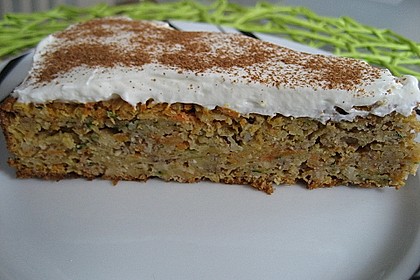 Möhren - Zucchini - Apfel - Kuchen 9