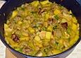 Curry - Reis Pfanne