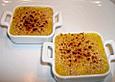Cr&egrave;me br&ucirc;l&eacute;e vom Spargel