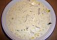 Lauchsuppe mit Mett