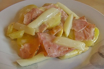 Spargel - Kartoffel - Auflauf 11