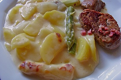 Spargel - Kartoffel - Auflauf 17