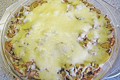 Auflauf mit Gnocchi, Pute und Champignons 22