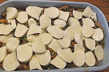 Auflauf mit Gnocchi, Pute und Champignons 30