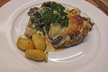 Auflauf mit Gnocchi, Pute und Champignons 31