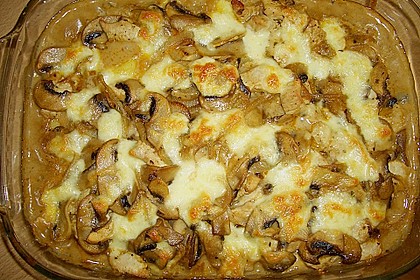 Auflauf mit Gnocchi, Pute und Champignons 17