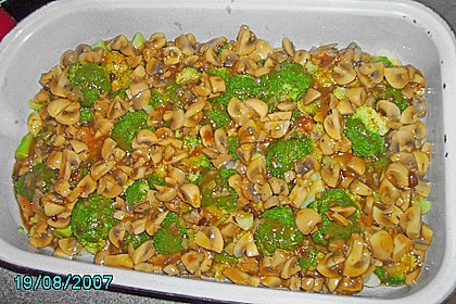 Auflauf mit Gnocchi, Pute und Champignons 19