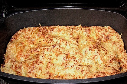 Superschnelle Spinat - Hack Lasagne 3