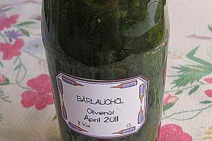 Bärlauchöl 8
