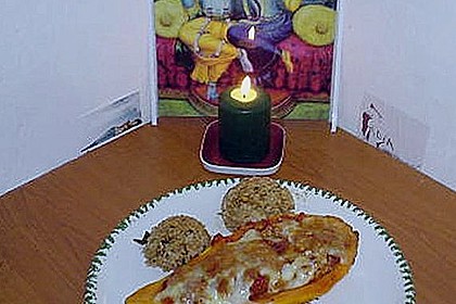 Gef&uuml;llte Papaya