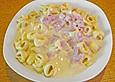 Tortellini in K&auml;se Schinken Sauce