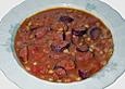 Serbische Bohnensuppe