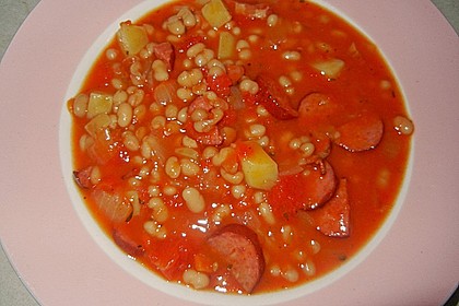 Serbische Bohnensuppe 12