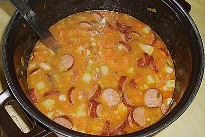 Serbische Bohnensuppe 9