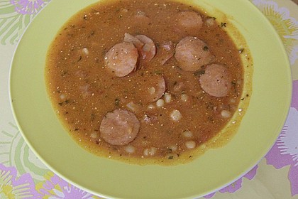 Serbische Bohnensuppe 20