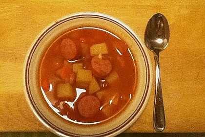 Serbische Bohnensuppe 19