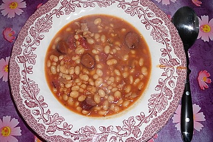 Serbische Bohnensuppe 2